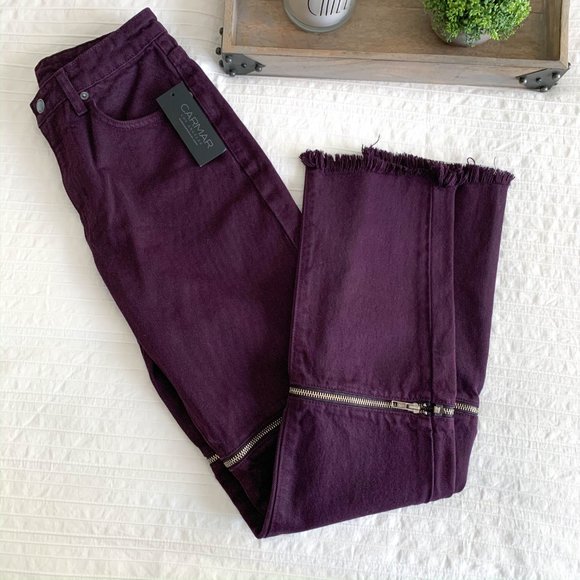 NWT Carmar LA Juliet High Rise Relaxed Zip Jeans - Picture 4 of 7